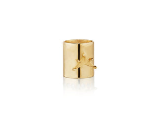 Mini Classic Loc Cuff: Real Gold Loc Jewelry - Zigleys